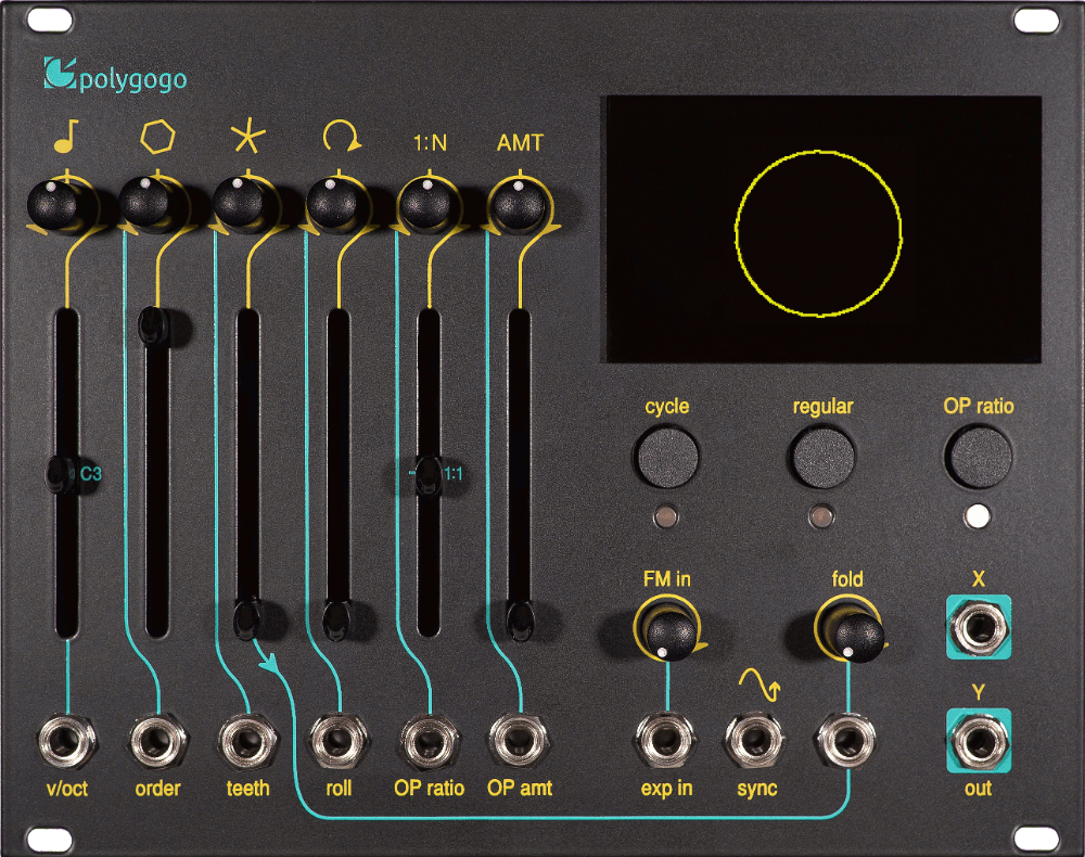 E-rm Polygogo Stereo Oscillator - Procesador de efectos - Main picture