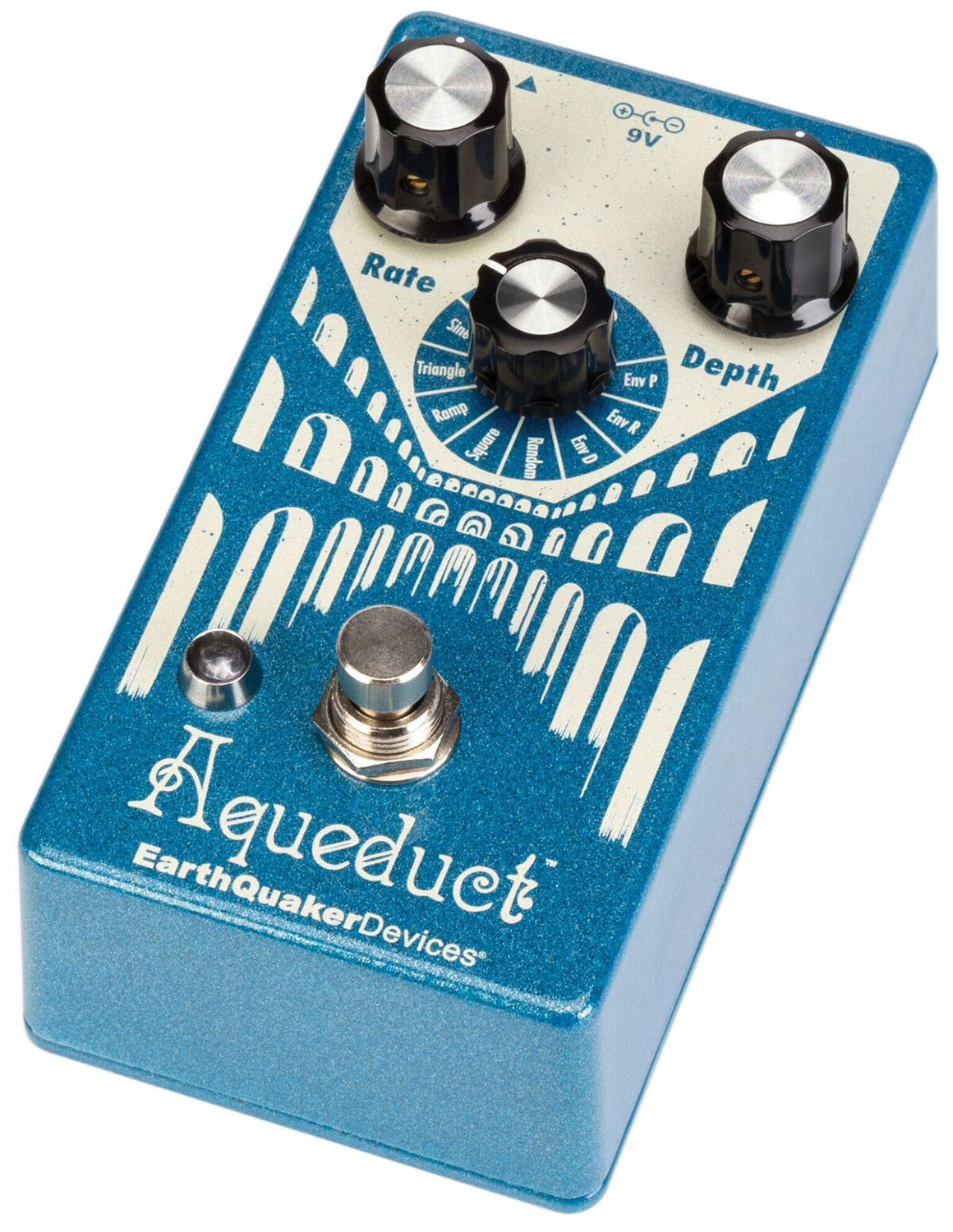 Earthquaker Aqueduct Vibrato - Pedal de chorus / flanger / phaser / modulación / trémolo - Variation 2