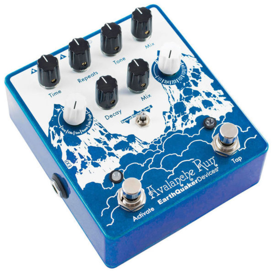 Earthquaker Avalanche Run Stereo Delay Reverb V2 - Pedal de reverb / delay / eco - Variation 1