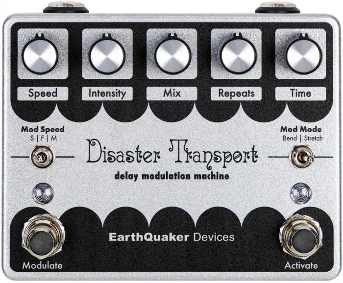 Pedal de reverb / delay / eco Earthquaker Disaster Transport Legacy Reissue