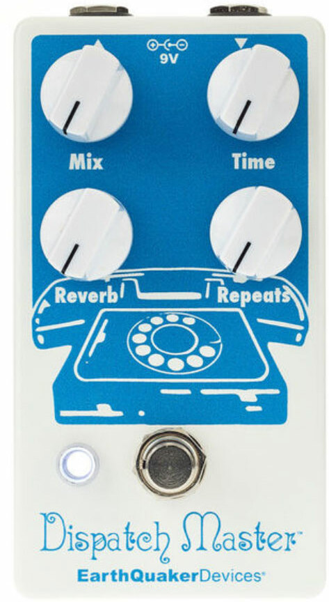 Earthquaker Dispatch Master Digital Delay & Reverb V3 - Pedal de reverb / delay / eco - Main picture