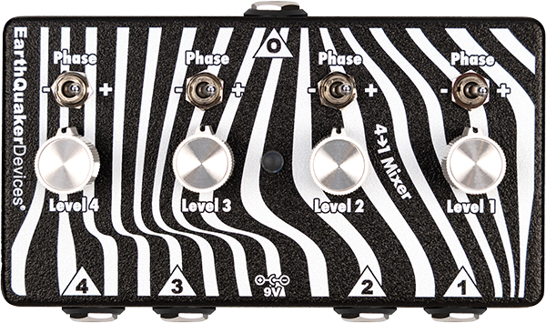Earthquaker Devices Four To One Mixer - Pedalera de control - Main picture