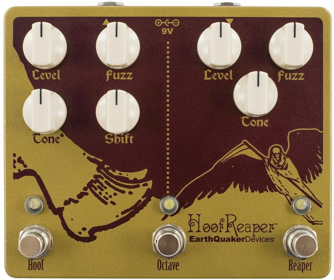 Earthquaker Hoof Reaper V2 Fuzz With Octave - Pedal overdrive / distorsión / fuzz - Main picture