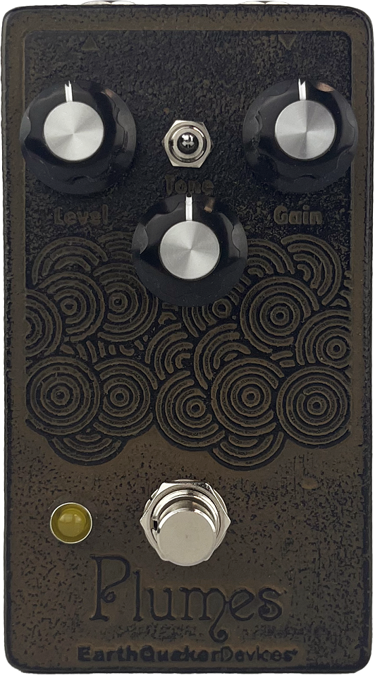 Earthquaker Devices Plumes Overdrive Ltd Kgr Collector Cast Iron - Pedal overdrive / distorsión / fuzz - Main picture