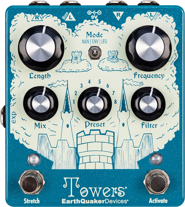 Earthquaker Devices Towers - Pedal de reverb / delay / eco - Main picture