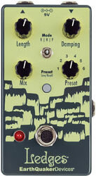 Pedal de reverb / delay / eco Earthquaker Ledges Tri-Dimensional Reverberation Machine