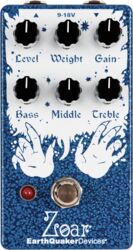 Pedal overdrive / distorsión / fuzz Earthquaker devices Zoar