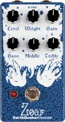 Pedal overdrive / distorsión / fuzz Earthquaker Zoar