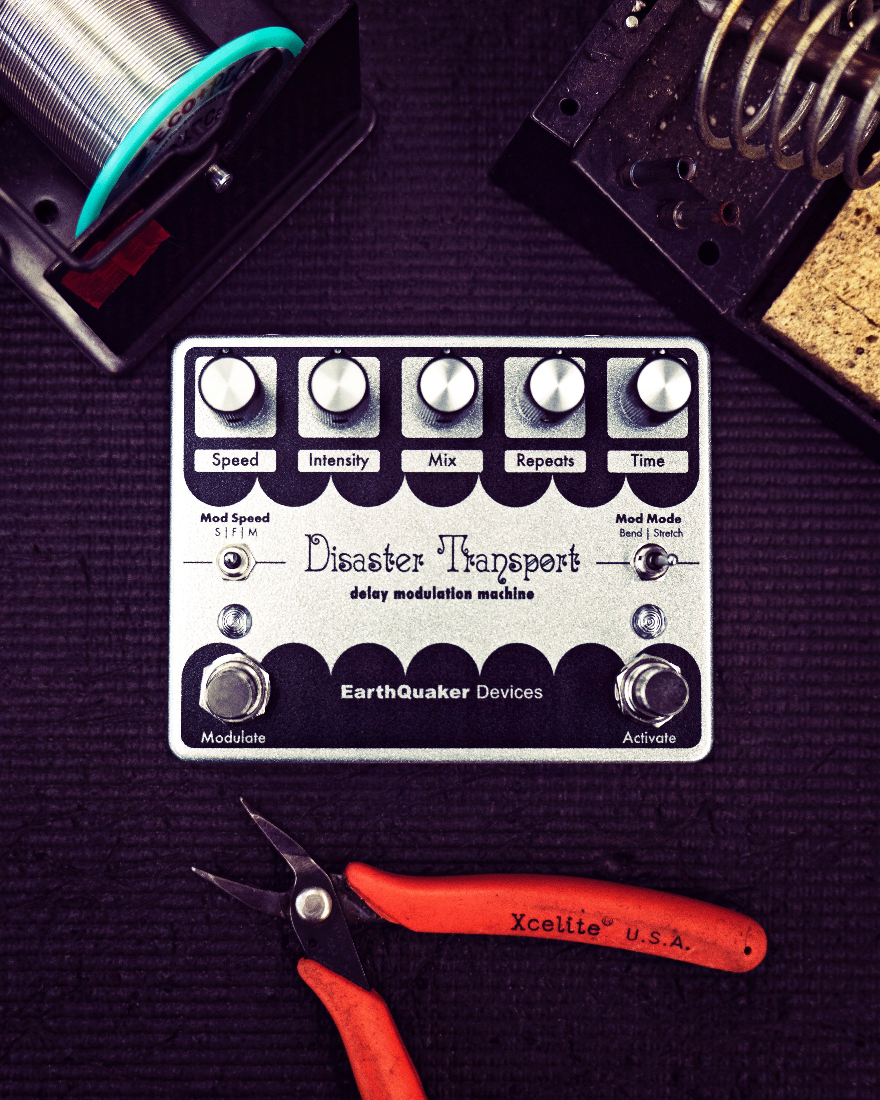 Earthquaker Disaster Transport Legacy Reissue - Pedal de reverb / delay / eco - Variation 3