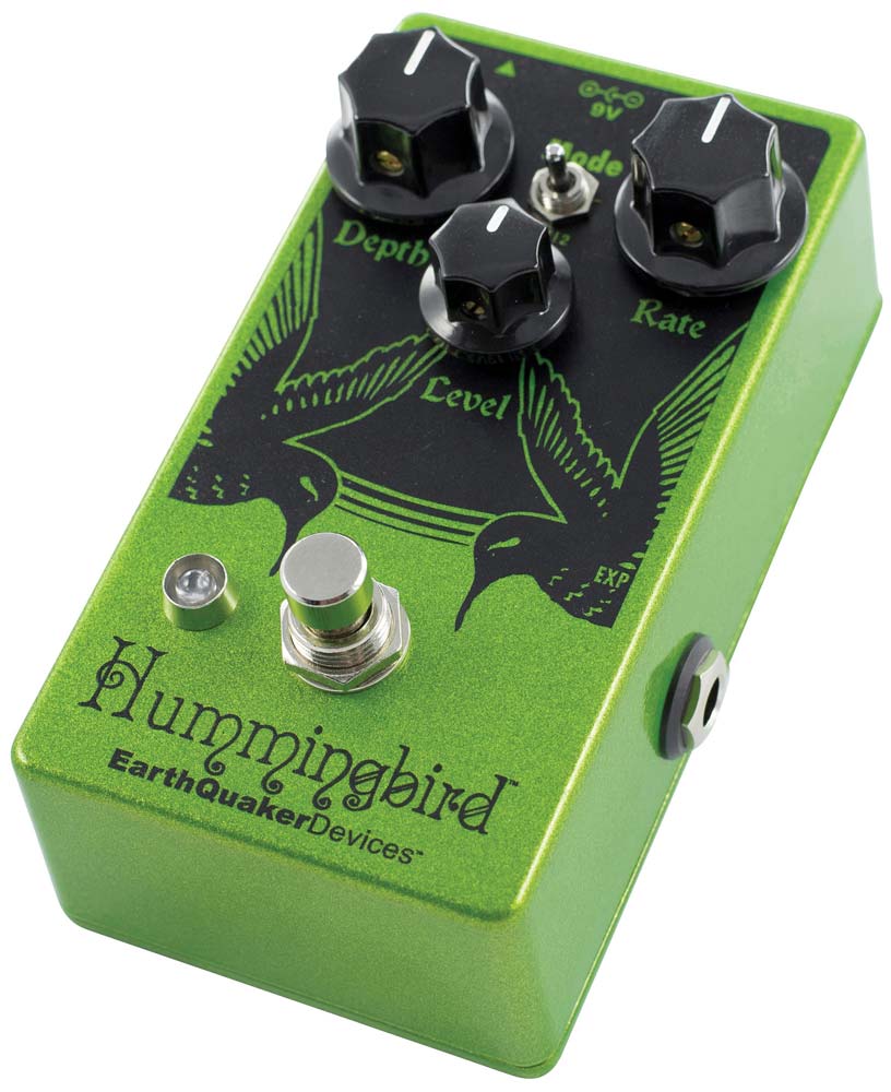 Earthquaker Hummingbird Repeat Percussions Tremolo V4 - Pedal de chorus / flanger / phaser / modulación / trémolo - Variation 1