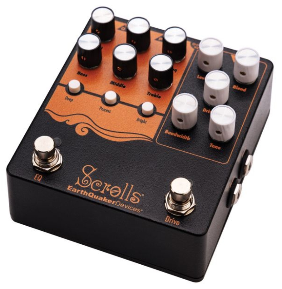 Earthquaker Devices Scrolls Bass Odyssey Overdrive / Eq - Pedal overdrive / distorsión / fuzz - Variation 1