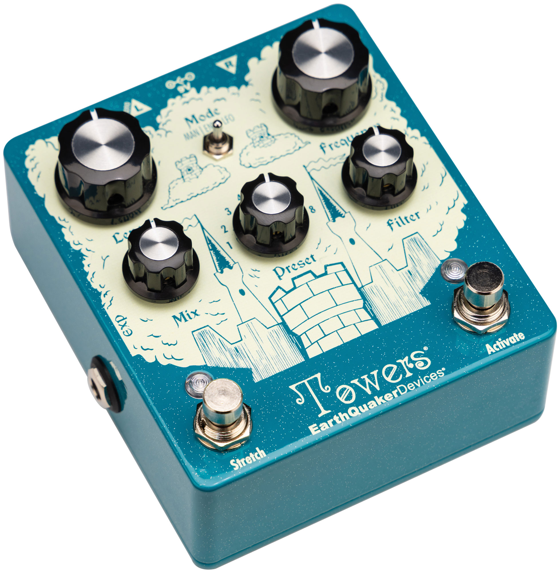 Earthquaker Devices Towers - Pedal de reverb / delay / eco - Variation 2