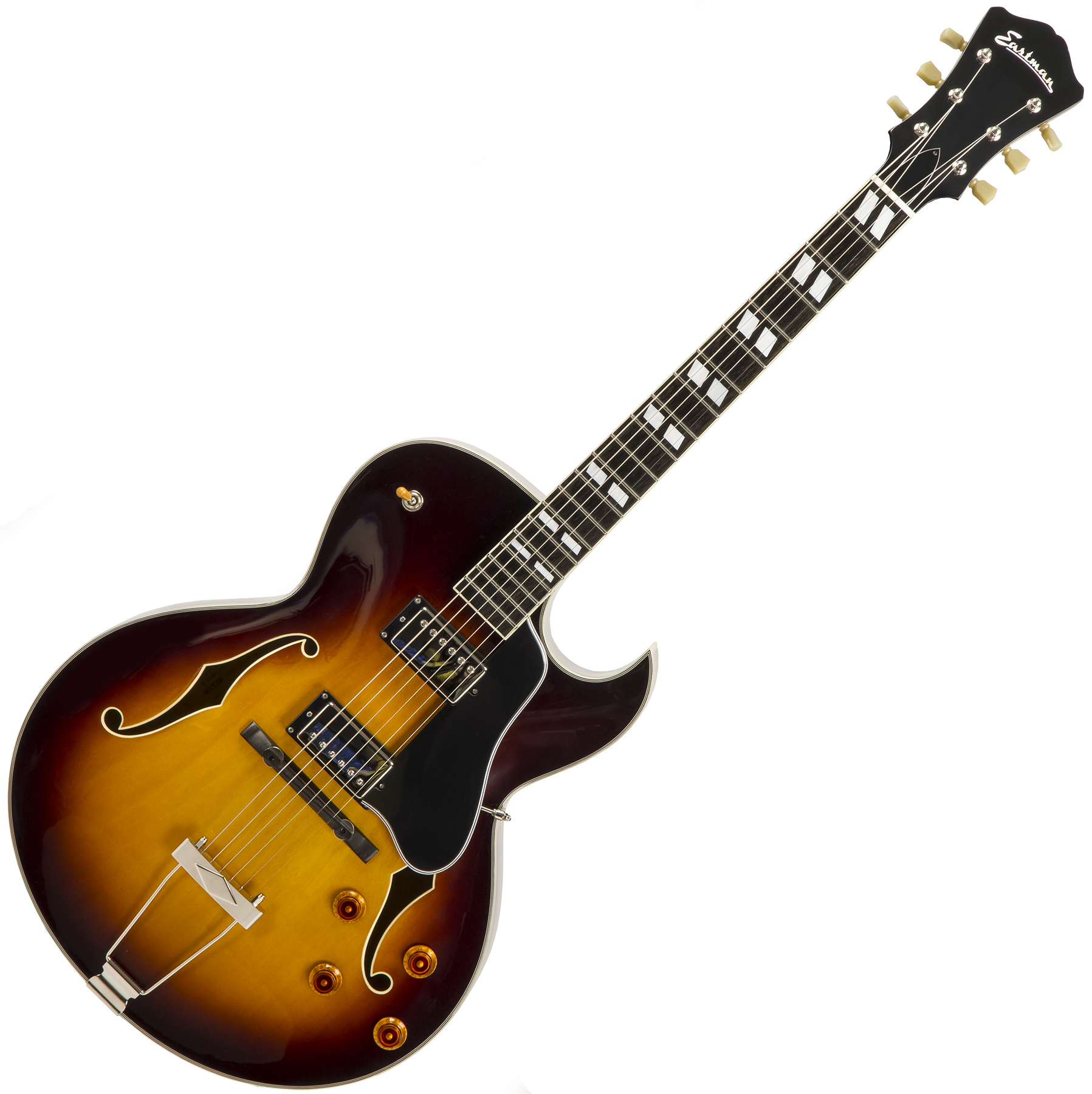 Guitarra eléctrica semi caja Eastman AR372CE Archtop sunburst sunburst