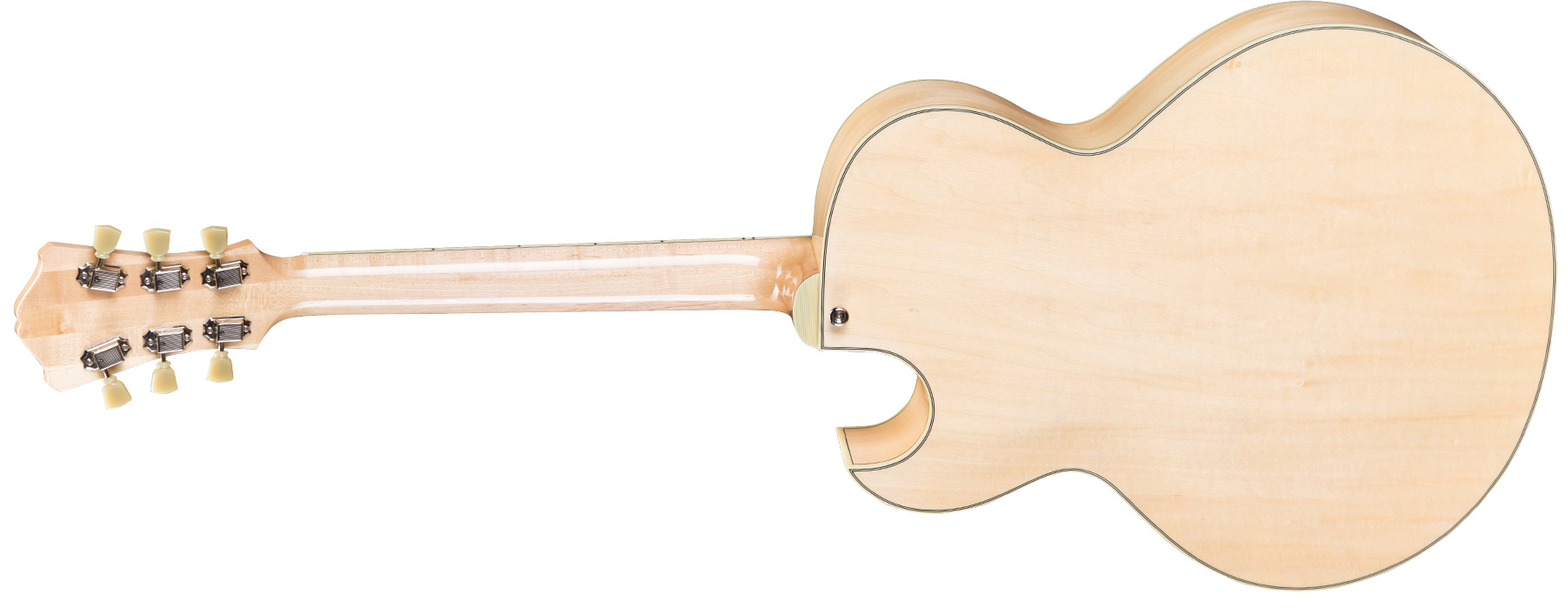 Eastman Ar372ce Archtop Laminate Tout Erable Rw +etui - Blonde - Guitarra elécrica Jazz cuerpo acústico - Variation 1