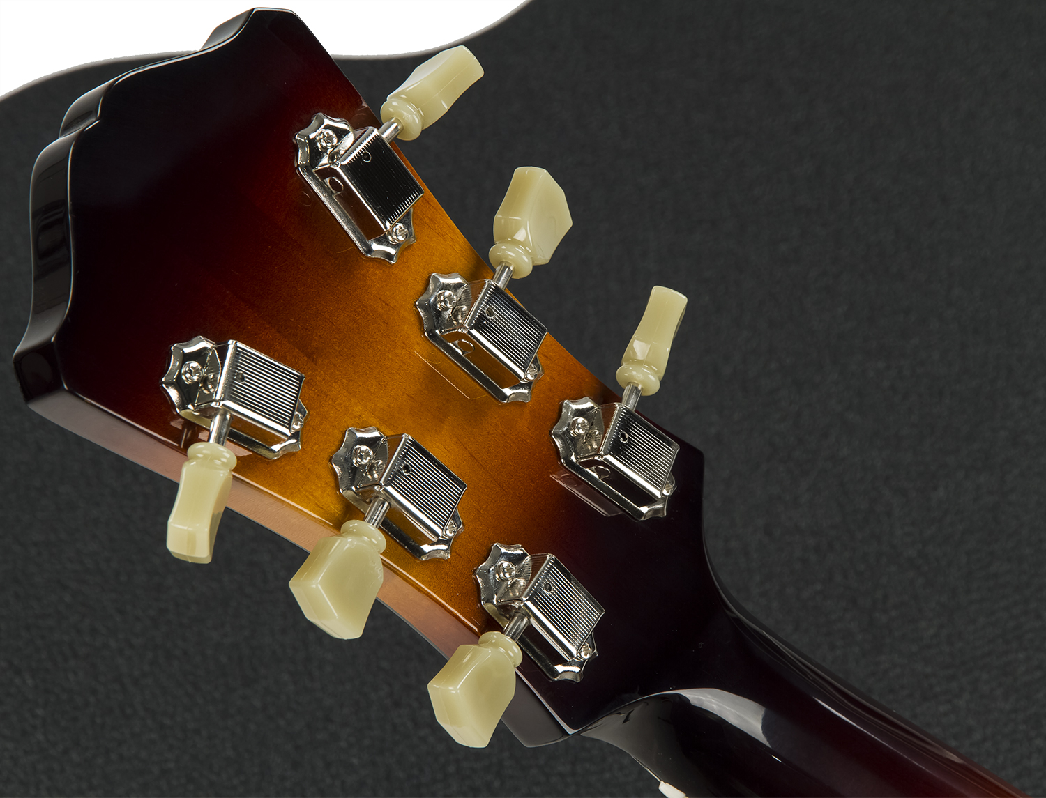 Eastman Ar372ce Archtop Tout Erable Rw +etui - Sunburst - Guitarra elécrica Jazz cuerpo acústico - Variation 5