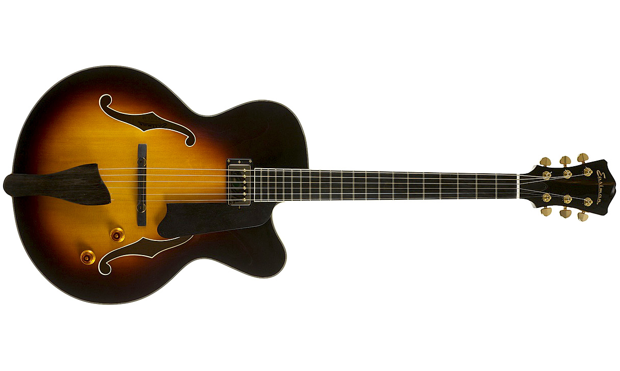 Eastman Ar503ce Archtop Solid Top H Ht Eb +etui - Sunburst - Guitarra elécrica Jazz cuerpo acústico - Variation 1