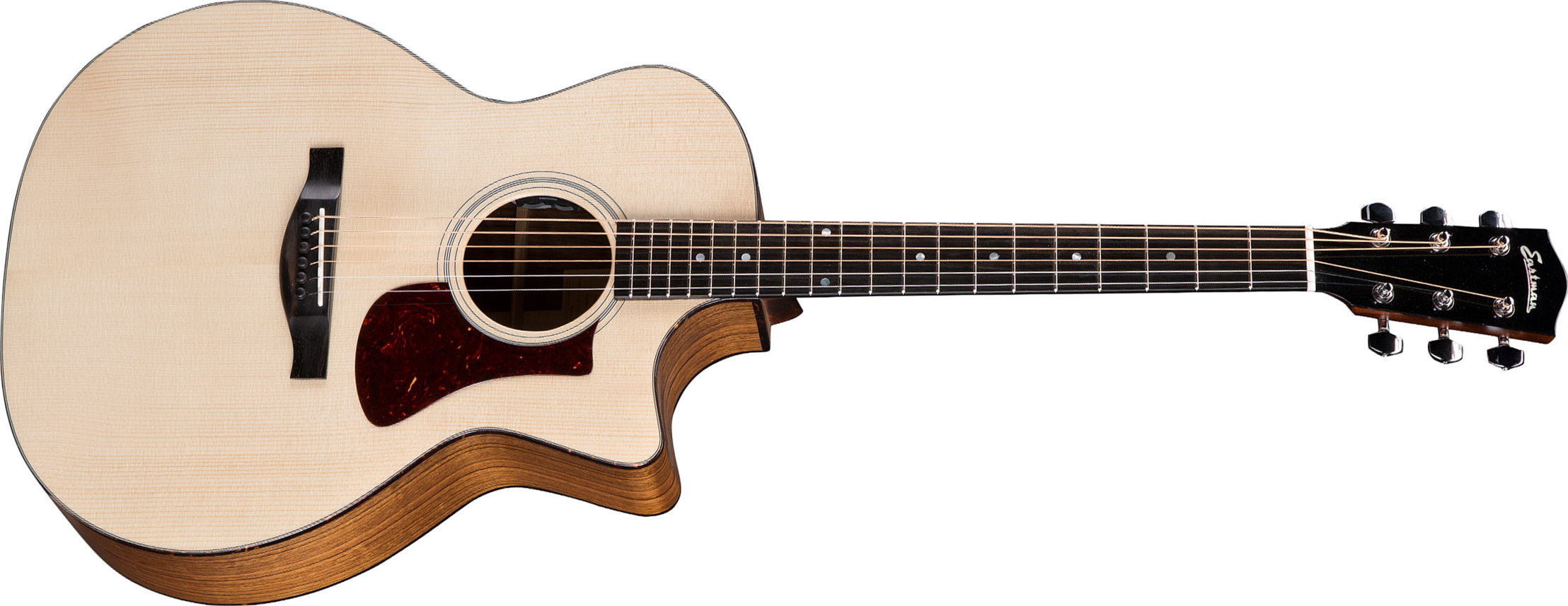 Eastman Ac222 Ce Grand Auditorium Cw Epicea Ovangkol Eb - Natural Satin - Guitarra electro acustica - Main picture