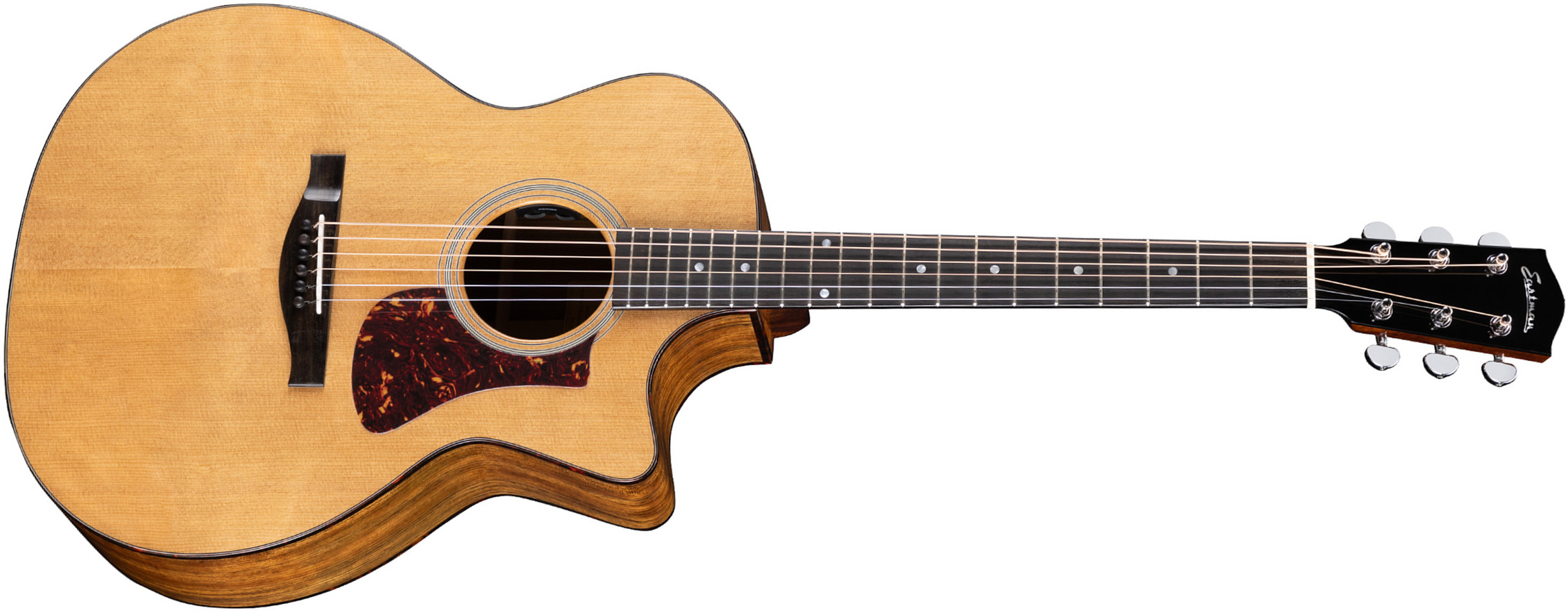 Eastman Ac222ce Deluxe Grand Auditorium Cw Epicea Ovangkol Eb - Truetone Gloss Natural - Guitarra folk - Main picture