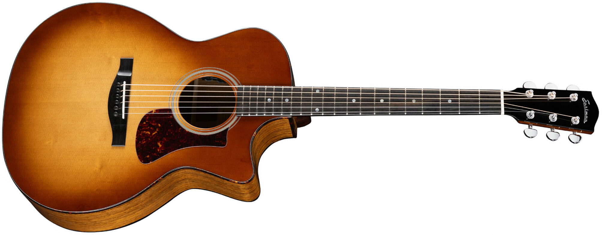 Eastman Ac222ce Deluxe Grand Auditorium Cw Epicea Ovangkol Eb - Truetone Gloss Goldburst - Guitarra electro acustica - Main picture