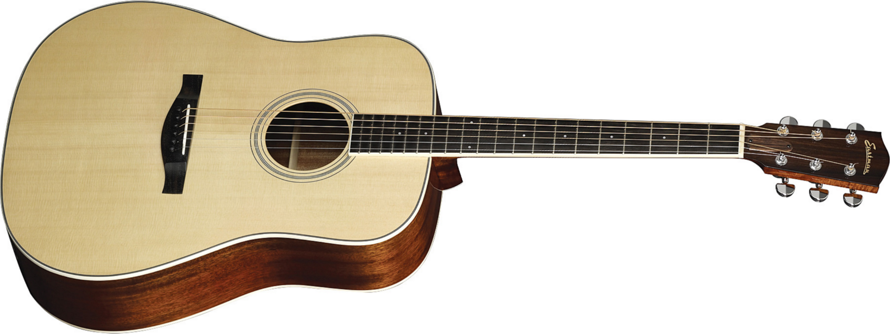 Eastman Ac320ce Dreadnought Cw Epicea Sapele +etui - Natural Gloss - Guitarra acústica & electro - Main picture