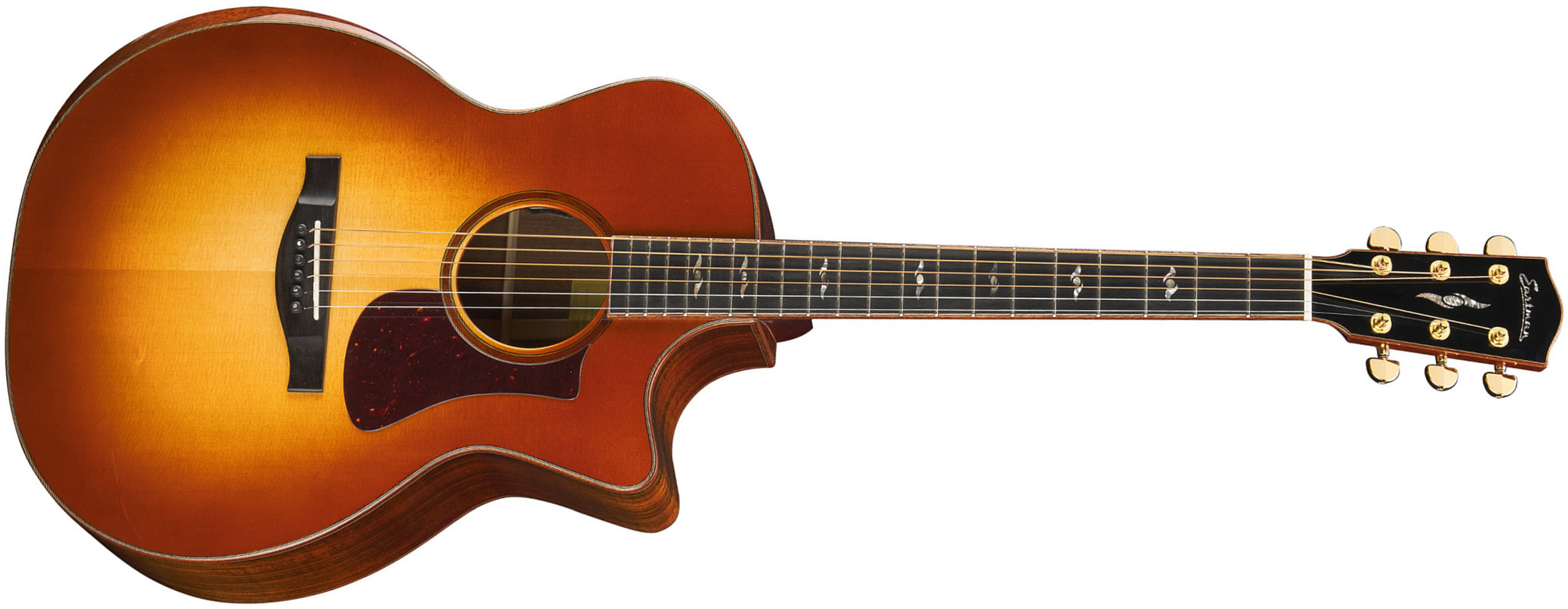 Eastman Ac522ce Grand Auditorium Cw Epicea Acajou Eb - Goldburst Truetone Gloss - Guitarra electro acustica - Main picture