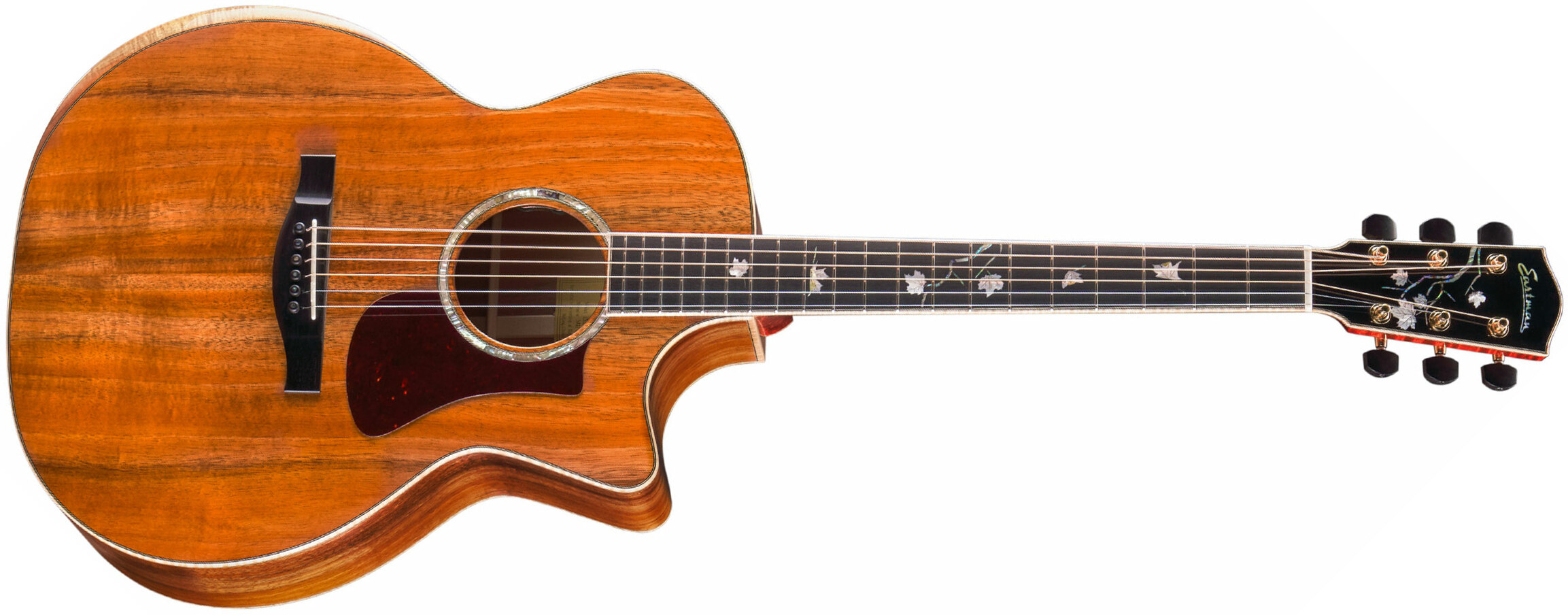 Eastman Ac622ce-koa-ltd Grand Auditorium Cw Tout Koa Eb - Natural - Guitarra acústica & electro - Main picture