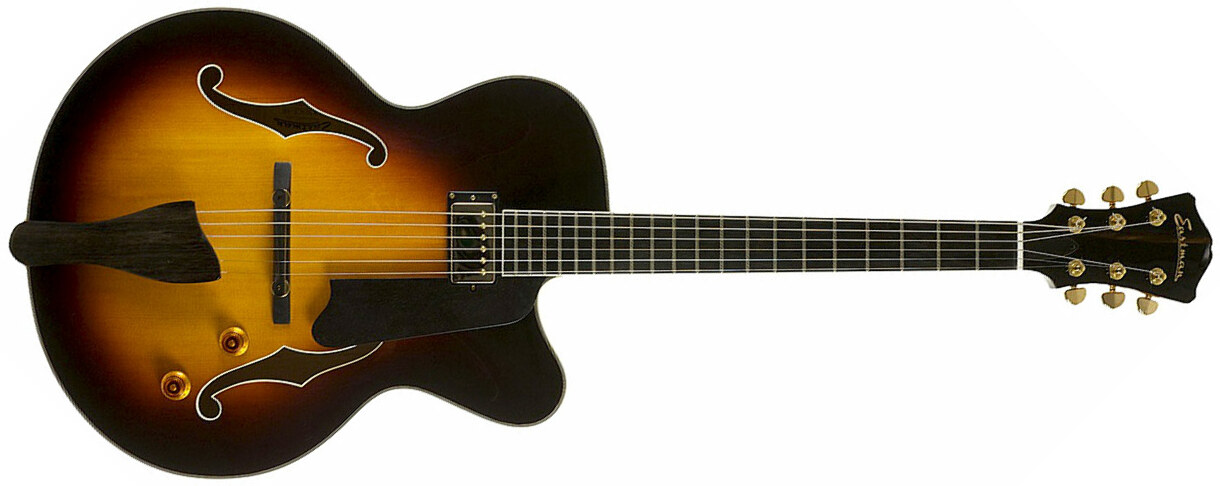 Eastman Ar503ce Archtop Solid Top H Ht Eb +etui - Sunburst - Guitarra elécrica Jazz cuerpo acústico - Main picture
