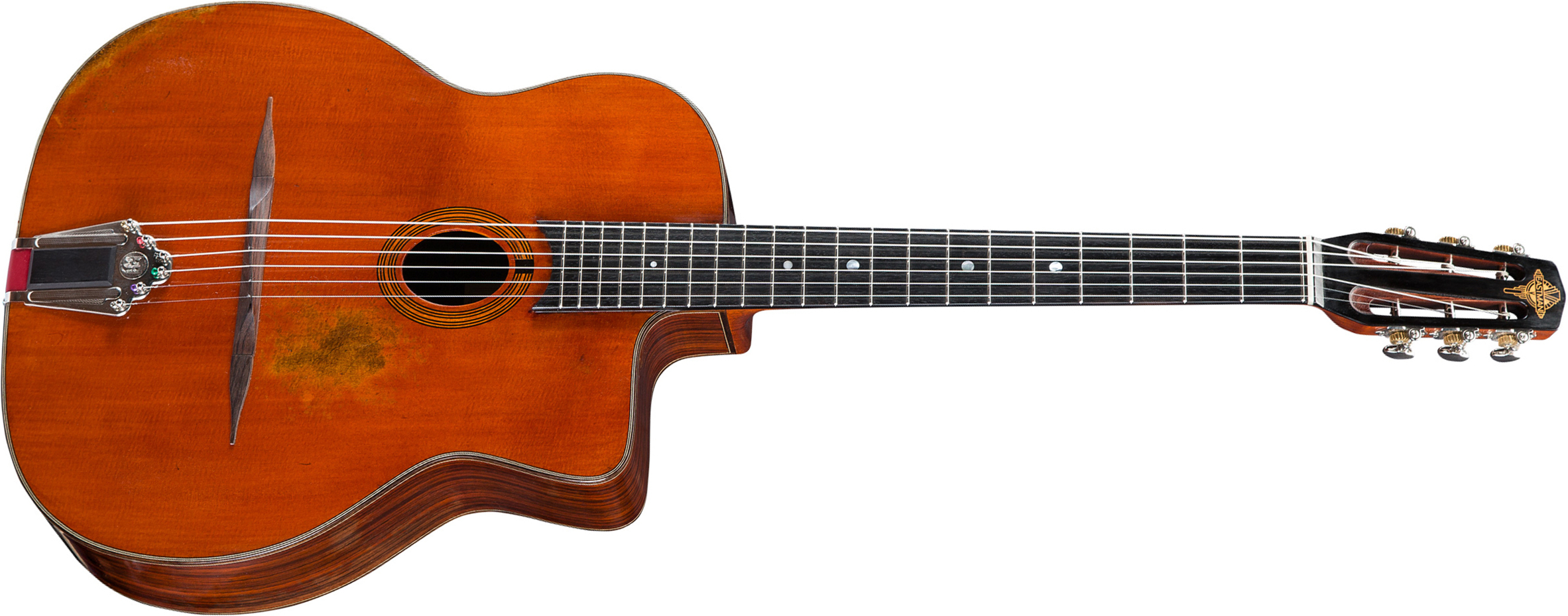 Eastman Dm2/v Gypsy Jazz Epicea Palissandre Eb - Vintage Natural - Guitarra Gypsy - Main picture