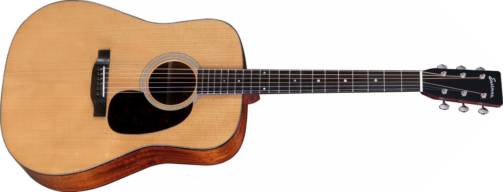 Eastman E10d-tc Traditional Dreadnought Epicea Acajou Eb - Natural - Guitarra acústica & electro - Main picture