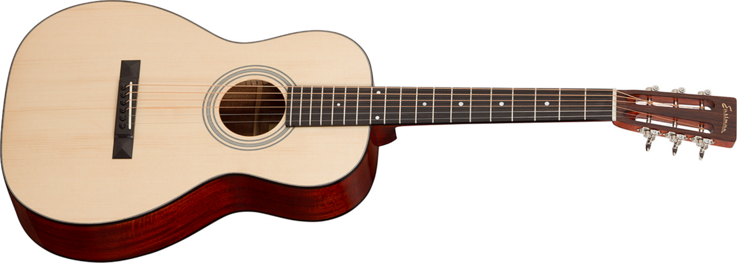 Eastman E10p Parlor Epicea Sapele Eb - Natural Gloss - Guitarra acústica & electro - Main picture