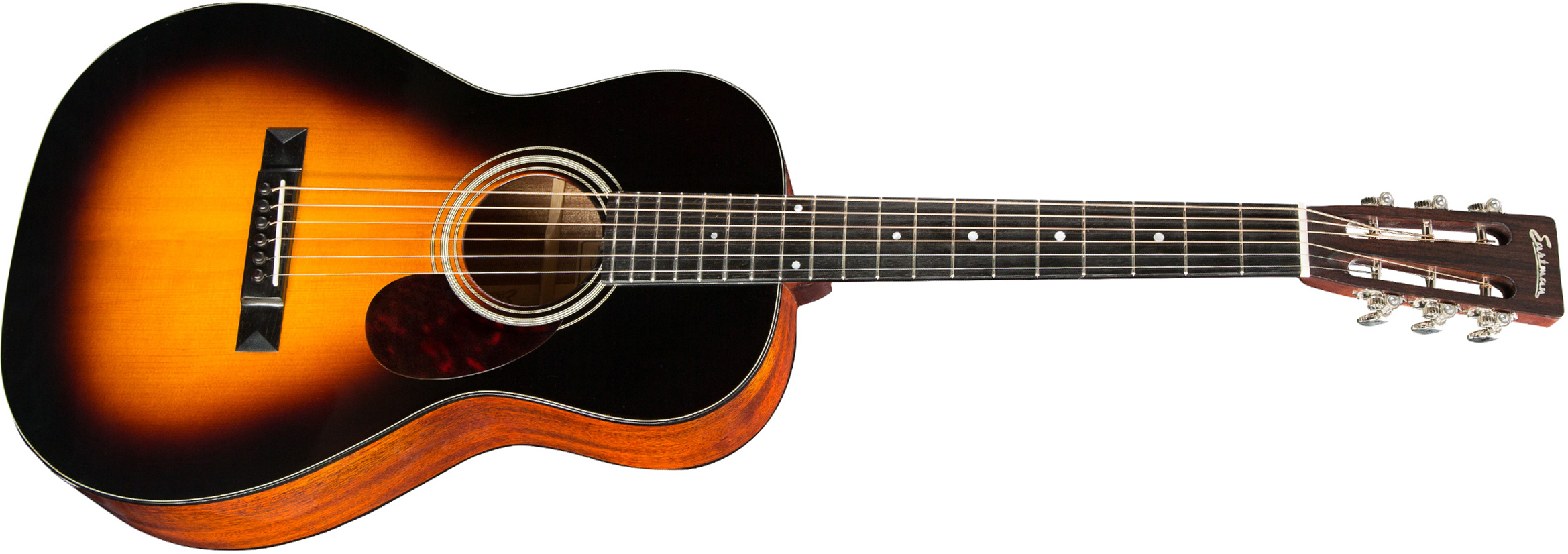 Eastman E10p Traditional Parlor Epicea Acajou Eb - Sunburst - Guitarra acústica & electro - Main picture