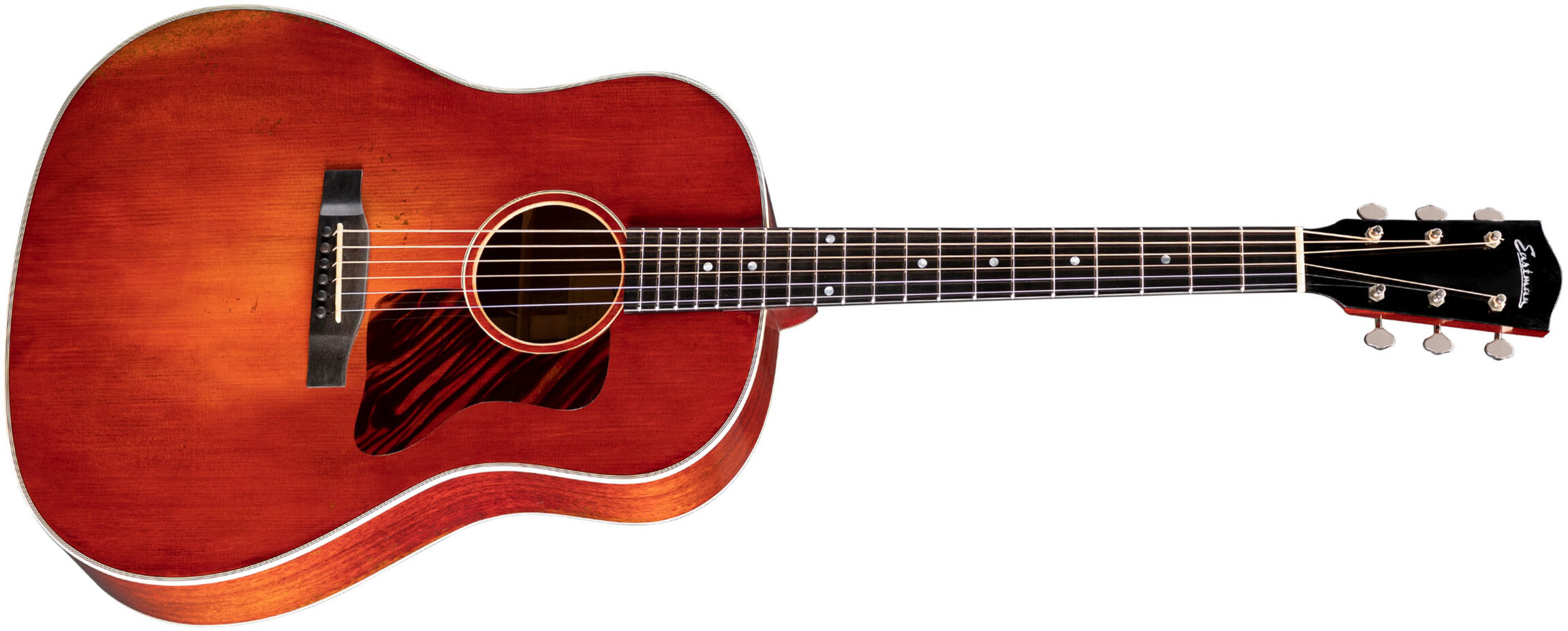 Eastman E10ss Dreadnought Epicea Acajou Eb - Antique Classic Varnish - Guitarra folk - Main picture