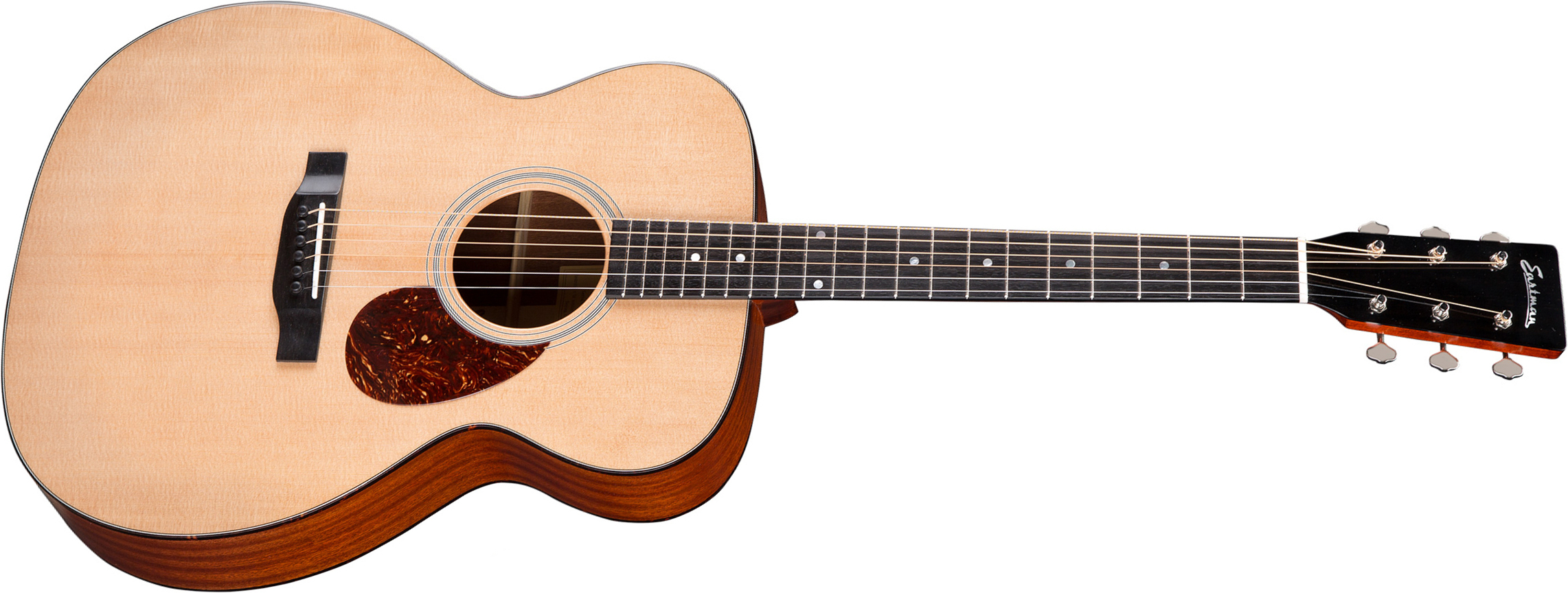 Eastman E1om Traditional Epicea Sapele Eb - Natural Satin - Guitarra acústica & electro - Main picture