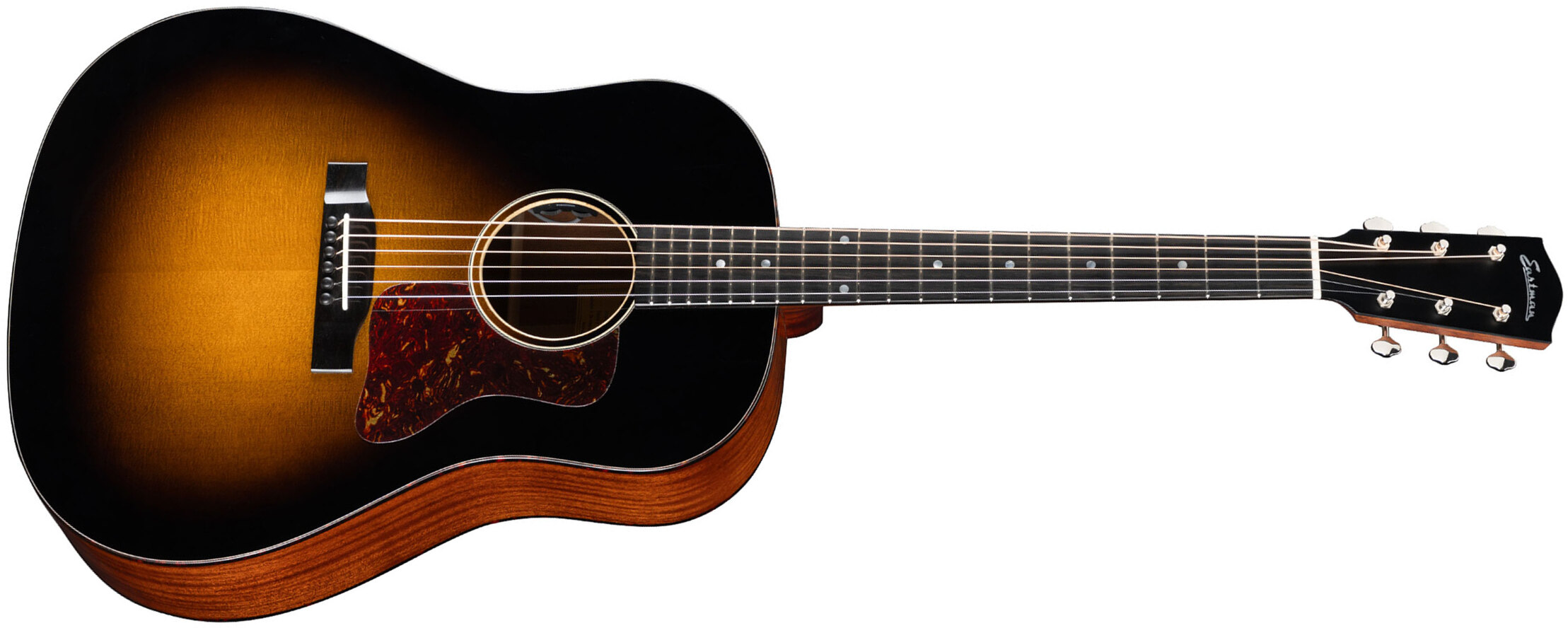 Eastman E1ss Deluxe Traditional Dreadnought Epicea Sapele Eb - Truetone Sunburst Gloss - Guitarra folk - Main picture