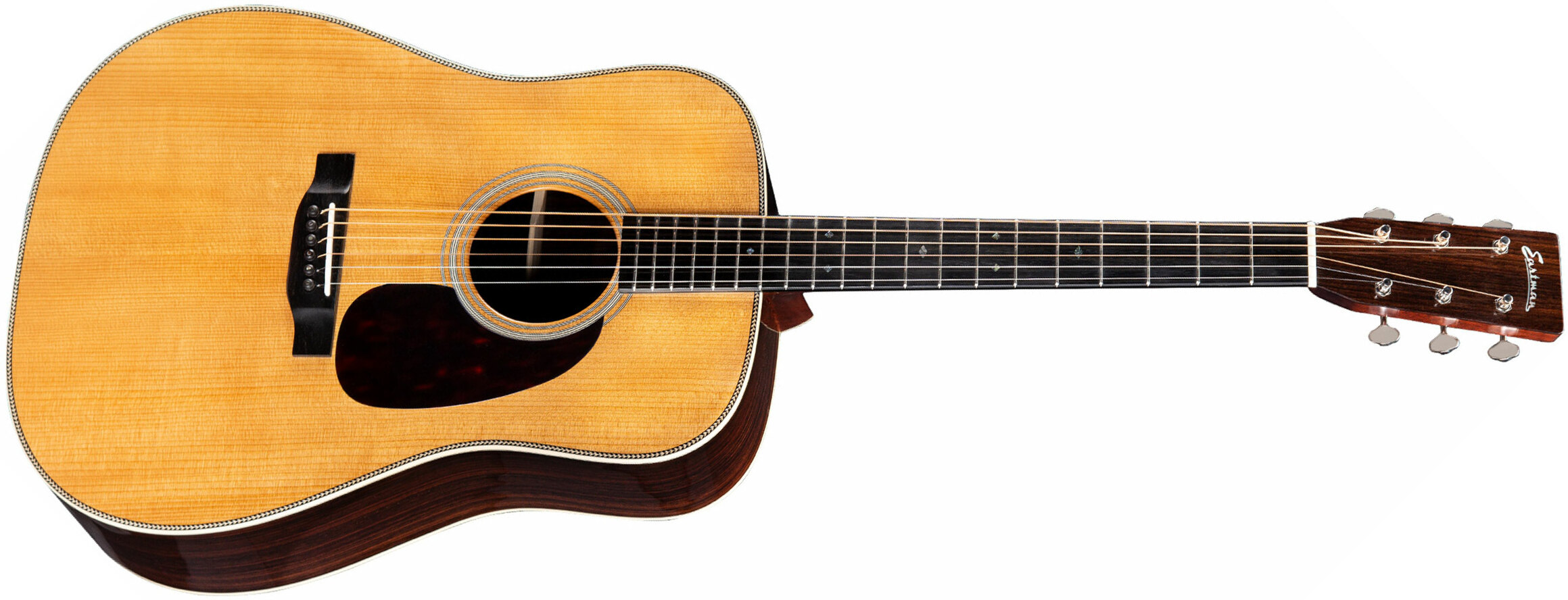 Eastman E20d-tc Traditional Dreadnought Epicea Palissandre Eb +etui - Natural - Guitarra acústica & electro - Main picture