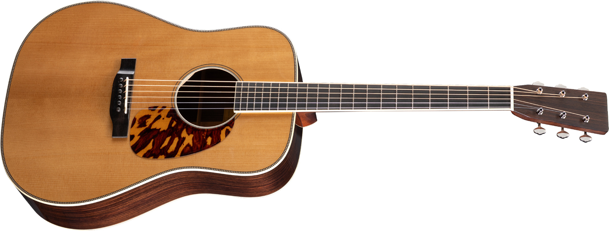 Eastman E20d Thermo Cure Large Soundhole Dreadnought Epicea Palissandre Eb - Truetone Gloss Natural - Guitarra folk - Main picture
