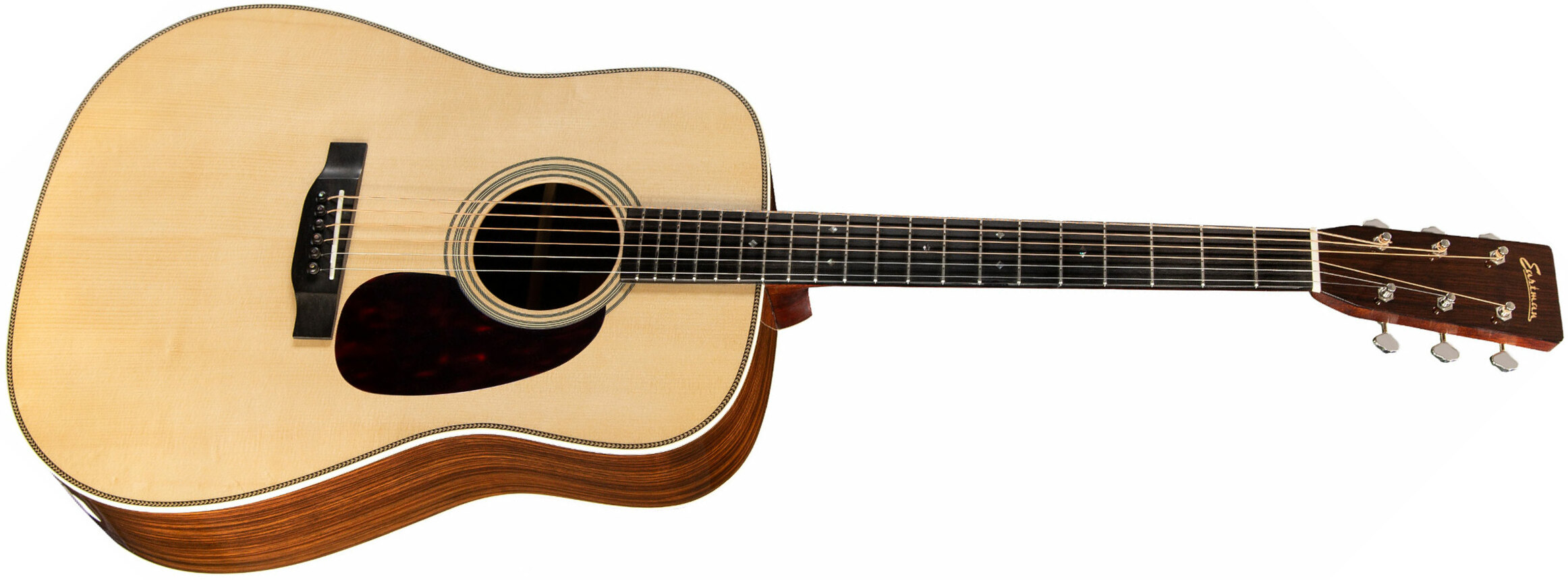 Eastman E20d Traditional Dreadnought Epicea Palissandre Eb +etui - Natural - Guitarra acústica & electro - Main picture