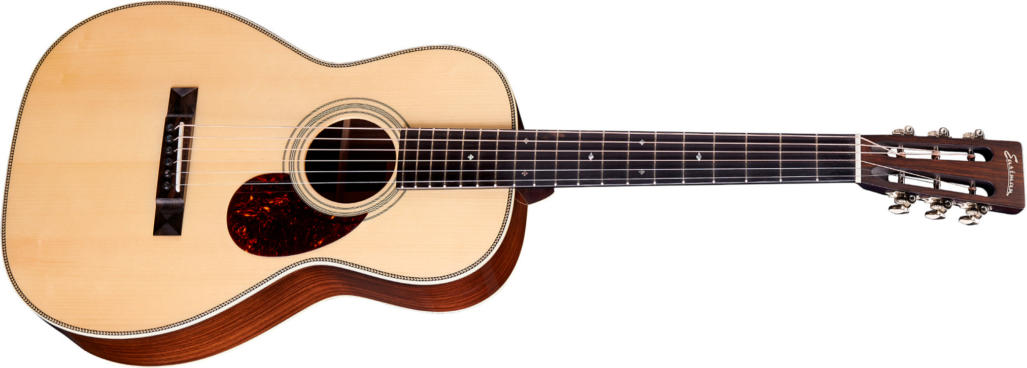 Eastman E20p Thermo Cure Parlor Shsc Epicea Palissandre Eb - Truetone Gloss Natural - Guitarra folk - Main picture