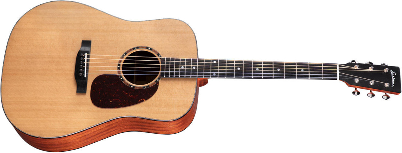 Eastman E2d Traditional Dreadnought Cedre Sapele Eb - Classic Satin - Guitarra acústica & electro - Main picture