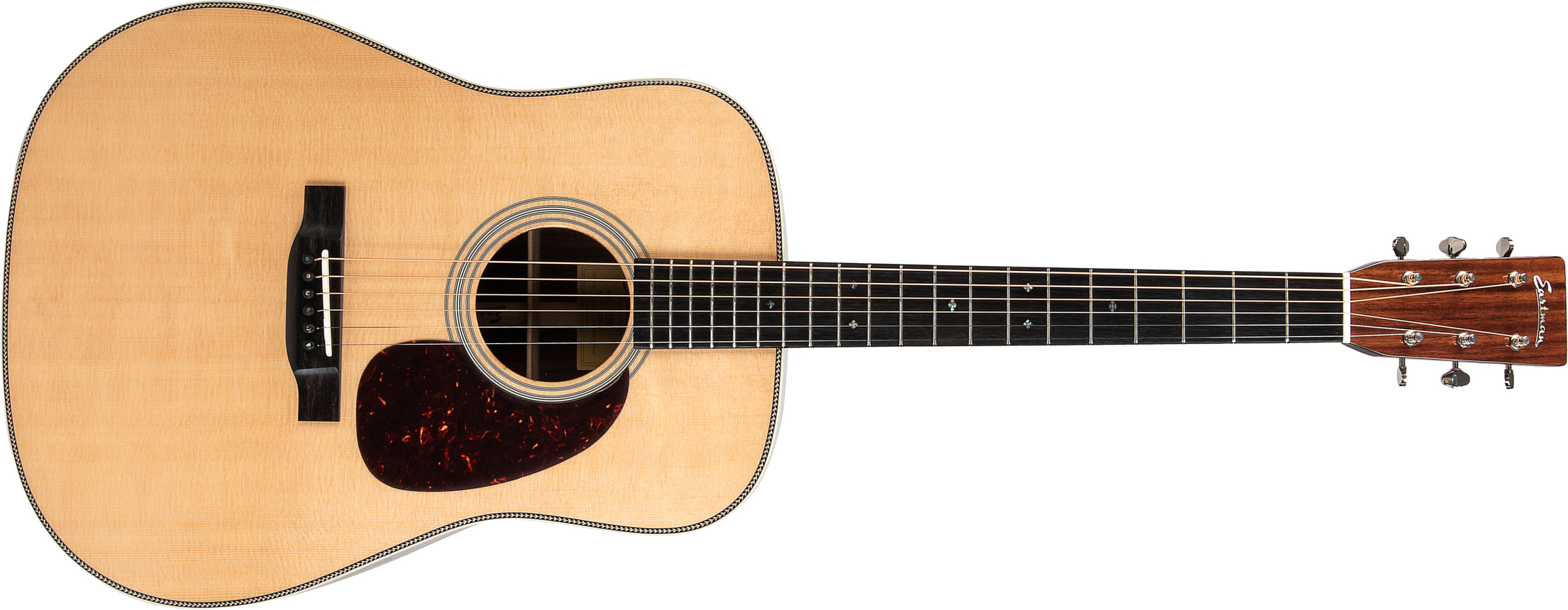 Eastman E8d Traditional Dreadnought Epicea Palissandre Eb +etui - Natural - Guitarra acústica & electro - Main picture