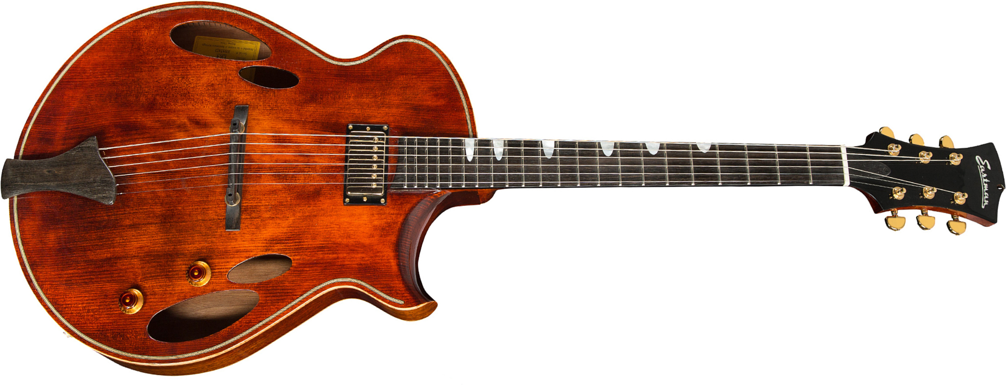 Eastman Otto D'ambrosio El Rey Er4 Signature Archtop 1h Ht Eb - Truetone Gloss Classic - Guitarra elécrica Jazz cuerpo acústico - Main picture