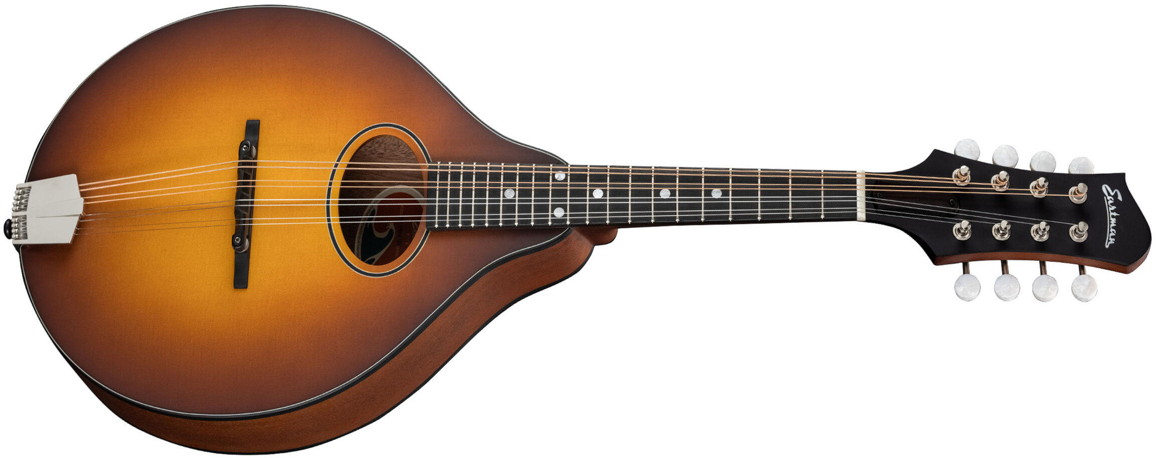 Eastman Pch-m104 A-style Oval-hole Epicea Acajou Rw - Truetone Satin Goldburst - Mandolina - Main picture