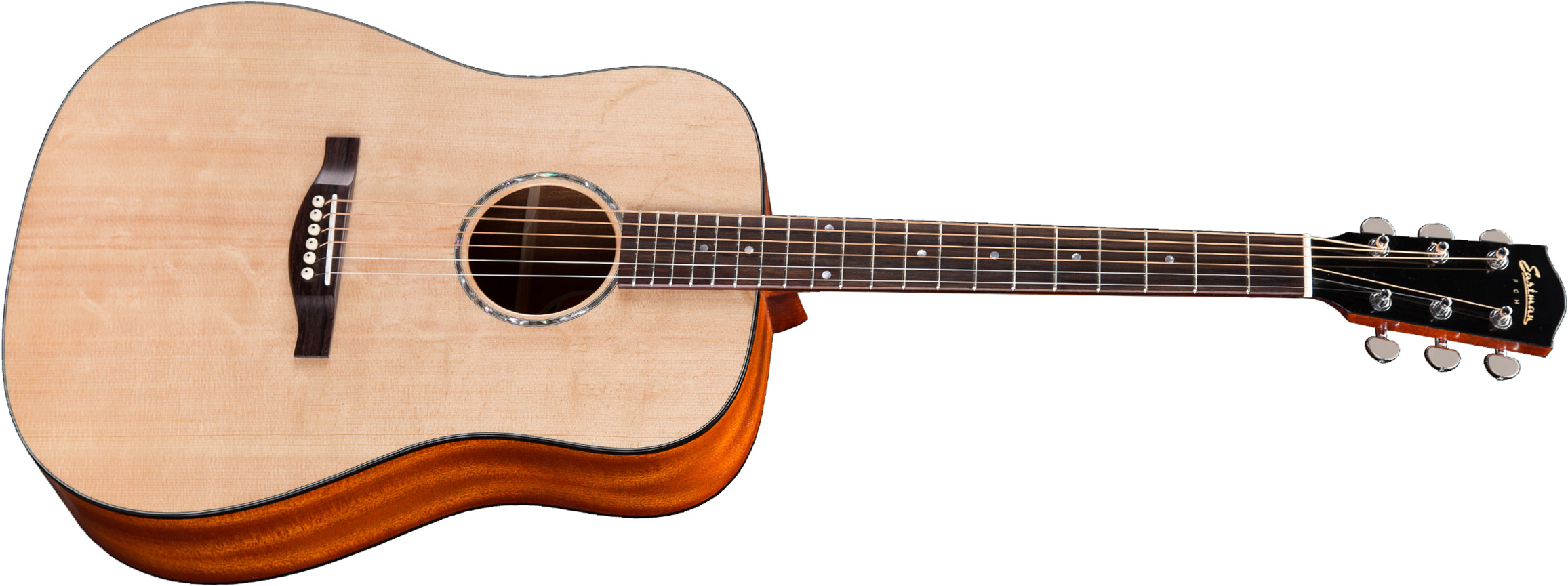 Eastman Pch1-d Dreadnought Epicea Sapele Rw +housse - Natural Satin - Guitarra acústica & electro - Main picture