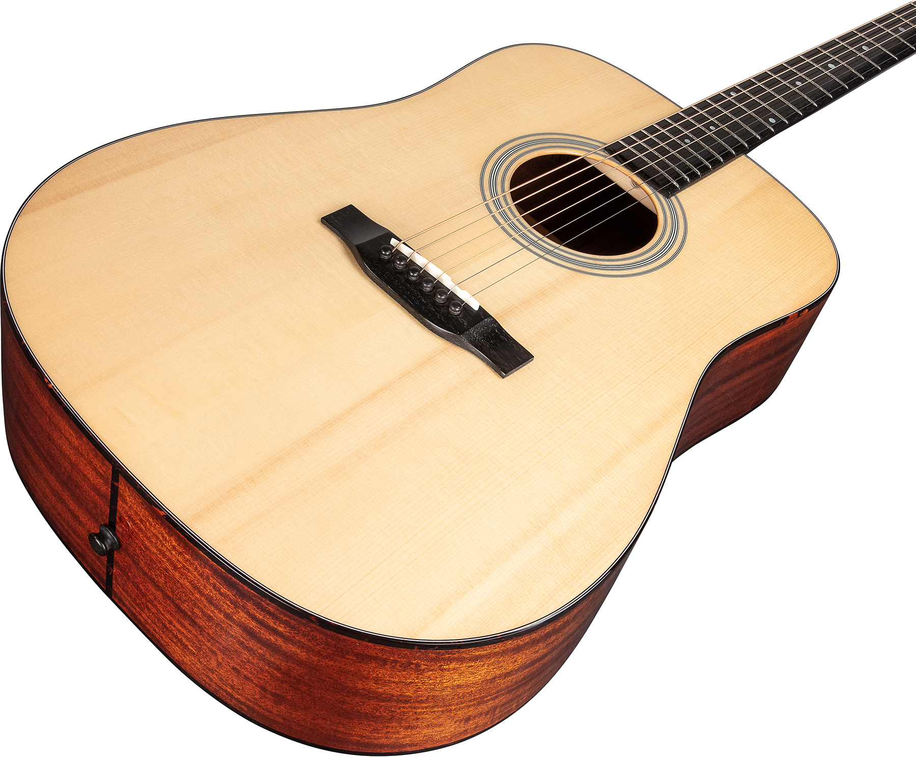 Eastman E10d Traditional Dreadnought Epicea Acajou Eb - Natural - Guitarra acústica & electro - Variation 2