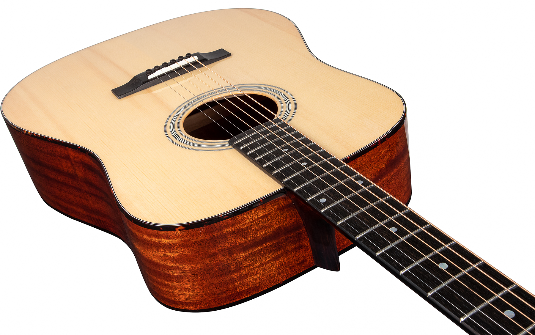 Eastman E10d Traditional Dreadnought Epicea Acajou Eb - Natural - Guitarra acústica & electro - Variation 3