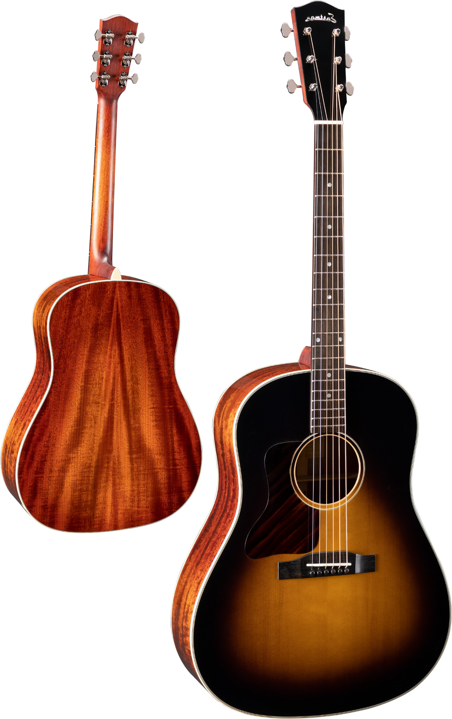 Eastman E10p Thermo Cure Gaucher Parlor Epicea Acajou Eb - Guitarra folk - Variation 1
