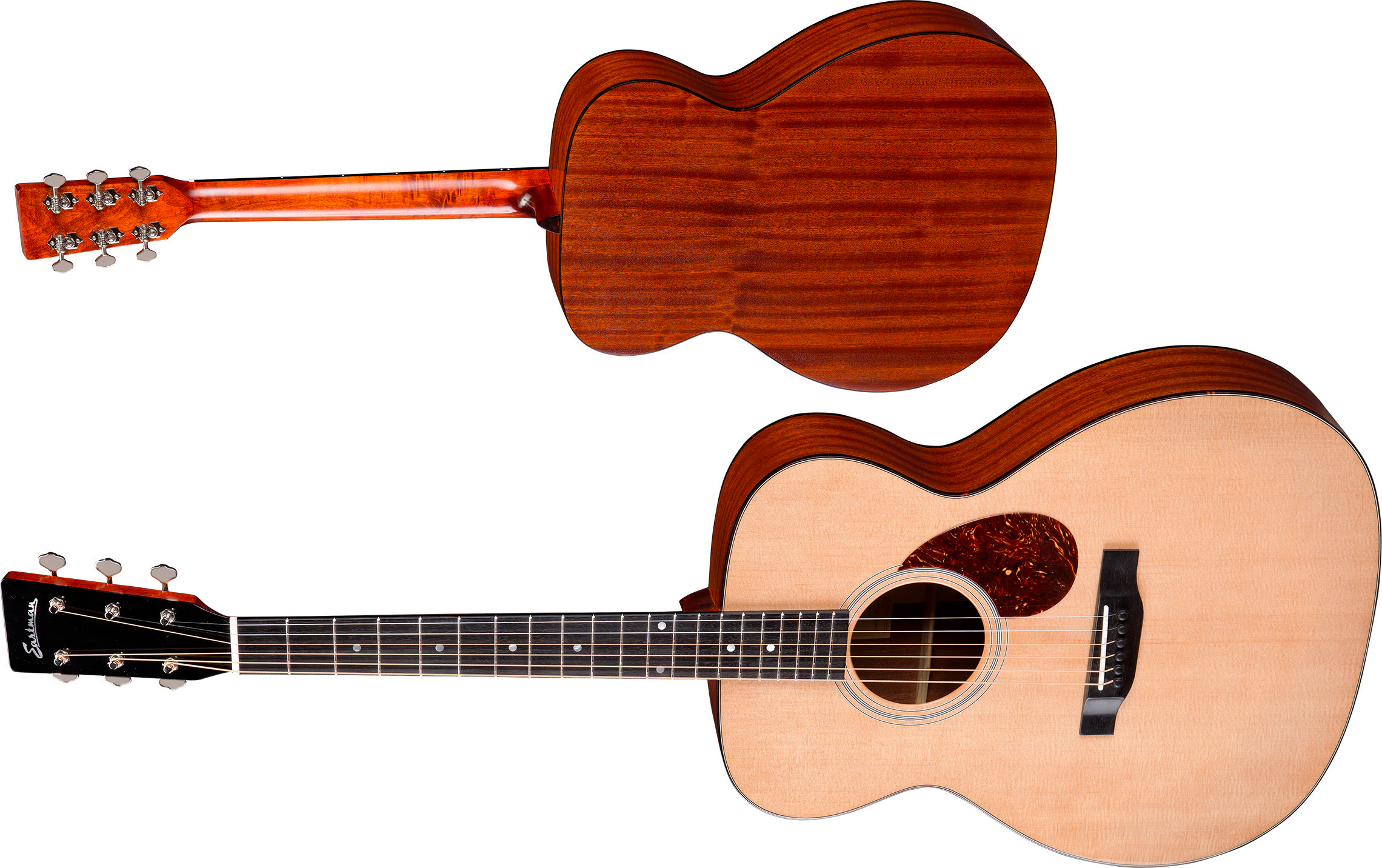 Eastman E1om Lh Orchestra Model Gaucher Shsc Epicea Sapele Eb - Truetone Satin Natural - Guitarra folk - Variation 1
