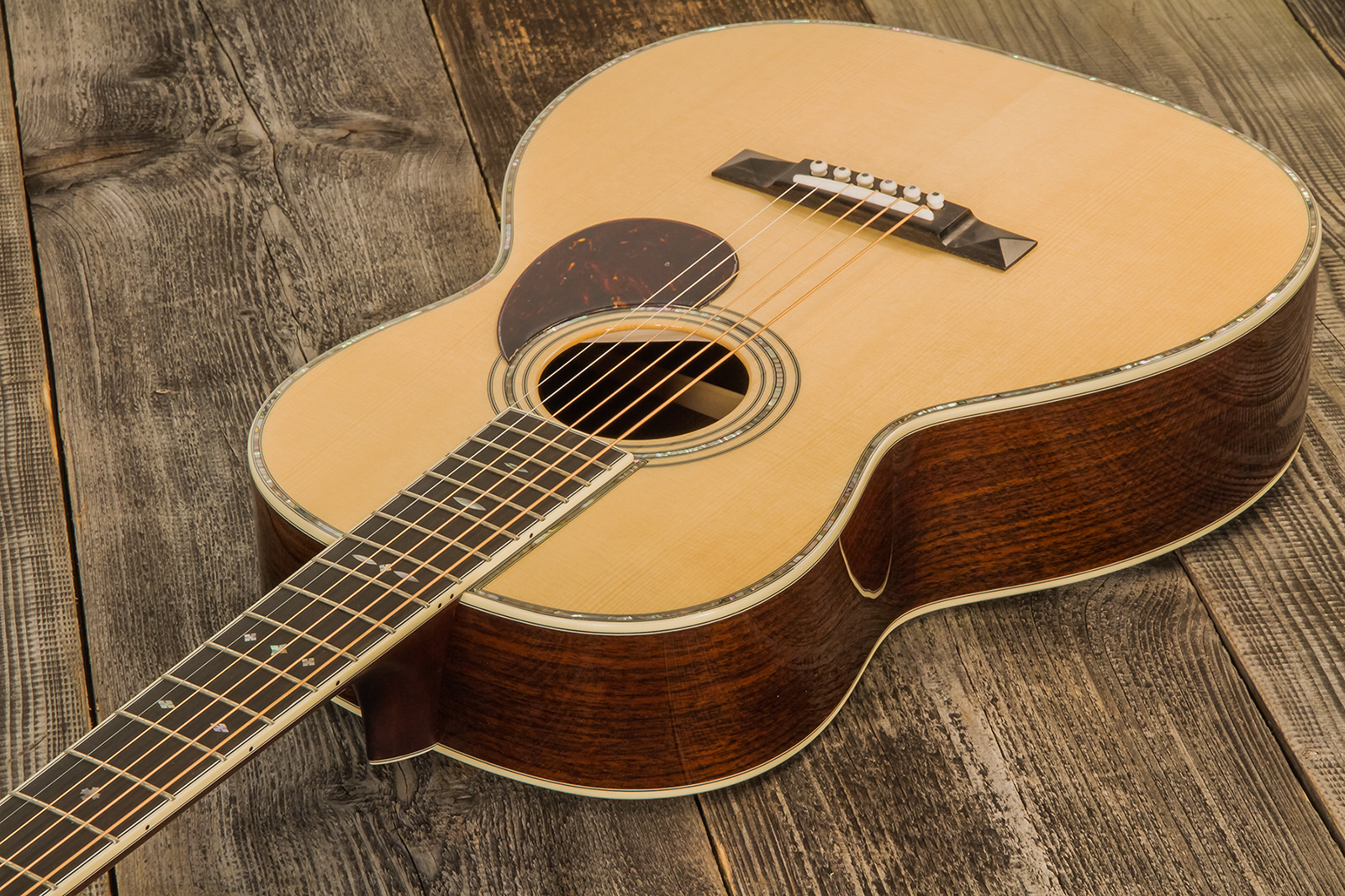 Eastman E40oo Traditional Epicea Adirondack Palissandre Eb +etui - Natural - Guitarra acústica & electro - Variation 3