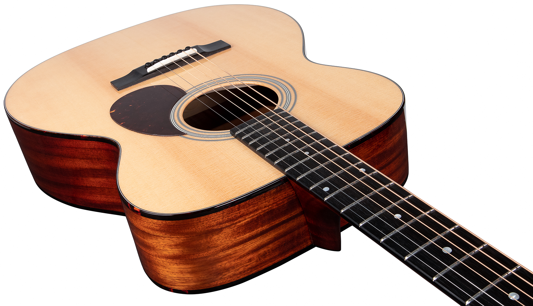 Eastman E6om Traditional Orchestra Model Epicea Acajou Eb - Natural - Guitarra acústica & electro - Variation 3