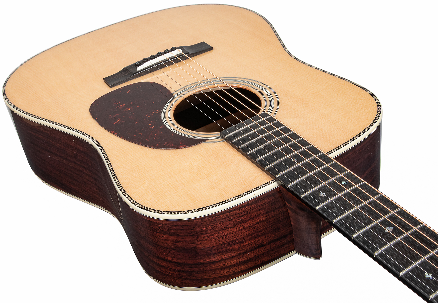 Eastman E8d Traditional Dreadnought Epicea Palissandre Eb +etui - Natural - Guitarra acústica & electro - Variation 3